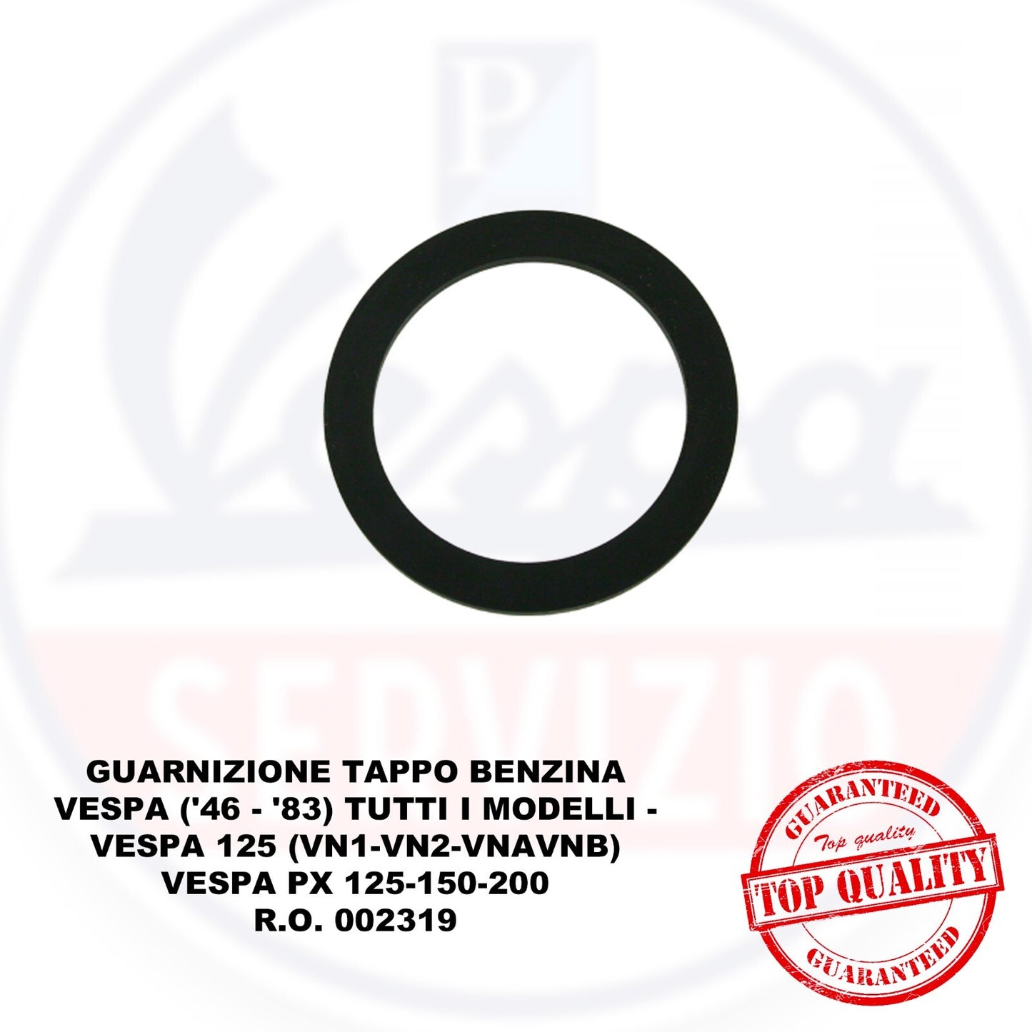 GUARNIZIONE TAPPO BENZINA PIAGGIO VESPA PX 125-150CC
