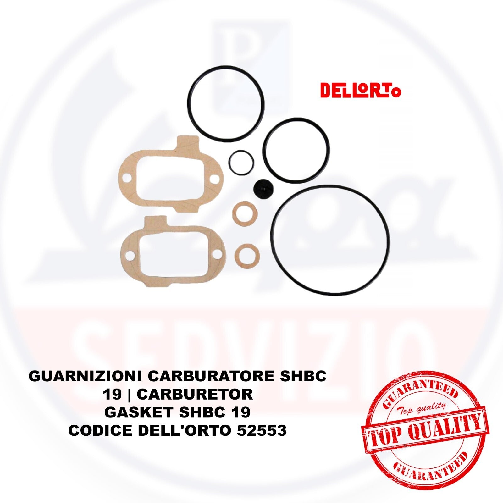GUARNIZIONI DELL'ORTO CARBURATORE SHBC 19.19  - 20.20