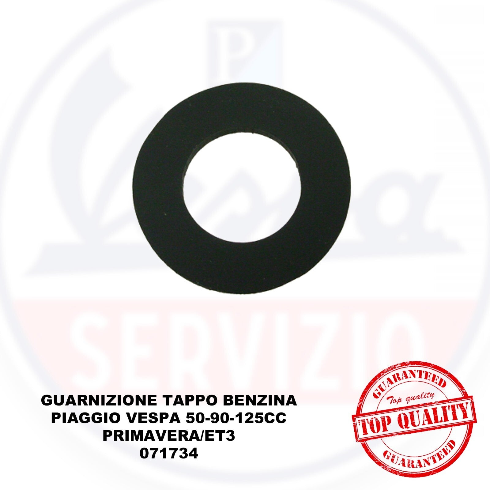 GUARNIZIONE TAPPO BENZINA PIAGGIO VESPA 50-90-125CC PRIMAVERA/ET3