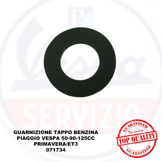 GUARNIZIONE TAPPO BENZINA PIAGGIO VESPA 50-90-125CC PRIMAVERA/ET3