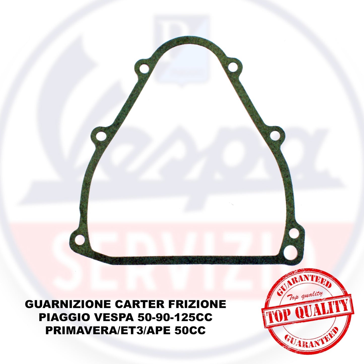 GUARNIZIONE CARTER FRIZIONE PIAGGIO VESPA 50-90-125CC PRIMAVERA/ET3/