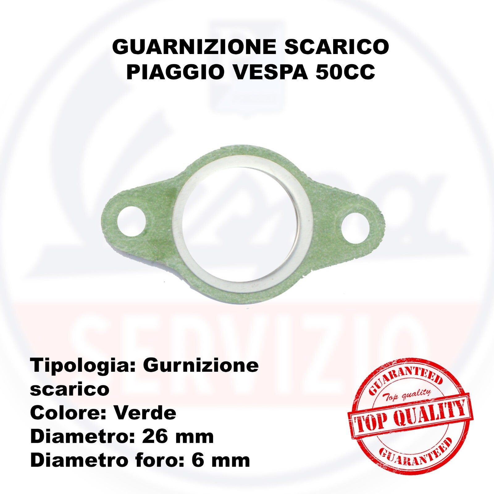 GUARNIZIONE SCARICO PIAGGIO VESPA 50CC