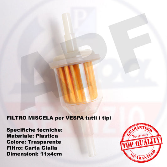 FILTRO BENZINA VESPA in carta