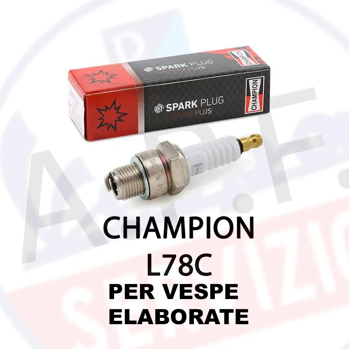 CANDELE CHAMPION PER VESPA - RICAMBI VESPA A.P.F.