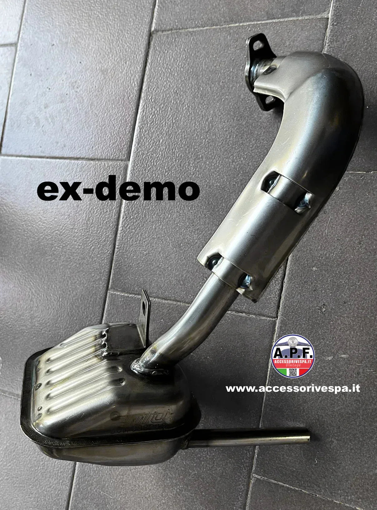 MARMITTA LEOVINCE SITO VESPA 50 SPECIAL R L - RICAMBI VESPA A.P.F.