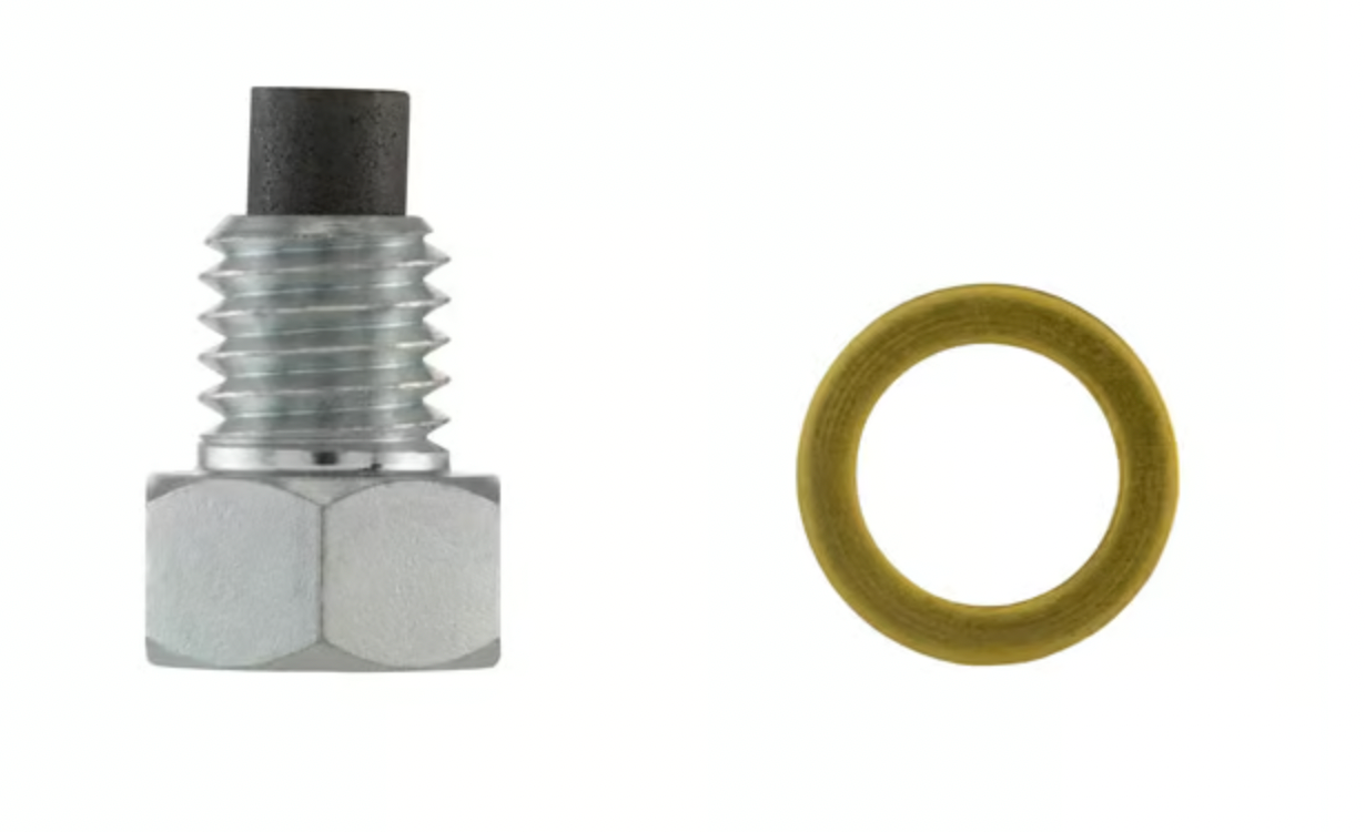 coppia Vite carico olio/scarico CON MAGNETE M8x8 mm, esagonale, SIP