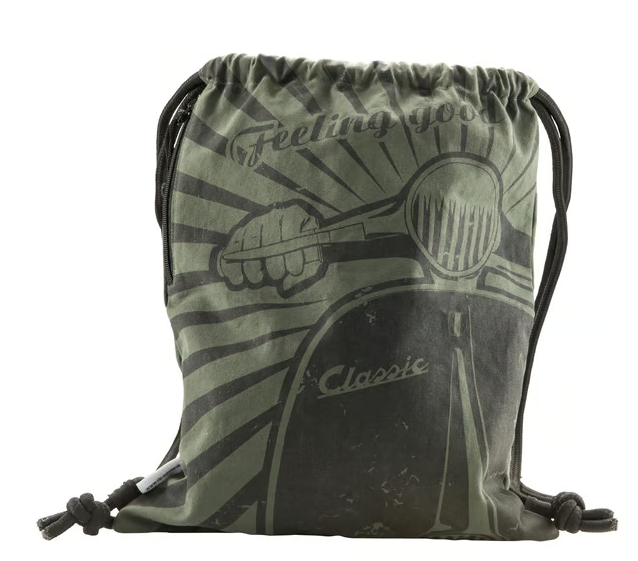 Sacca da palestra SIP con motivo "Feeling Good Vintage