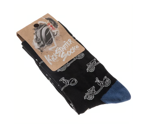 Calzini SIP con motivo VESPA misura: 41-46 NERO