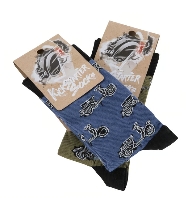 Calzini SIP con motivo VESPA  misura: 41-46 BLU