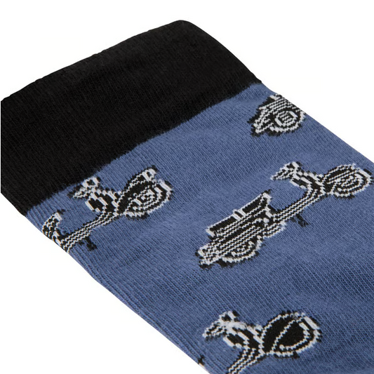 Calzini SIP con motivo VESPA misura: 41-46 BLU