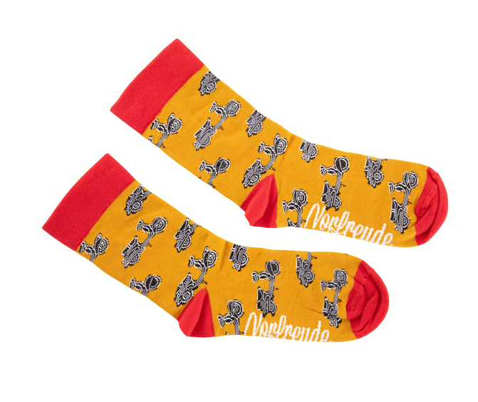 Calzini SIP con motivo VESPA  misura: 41-46 ARANCIO