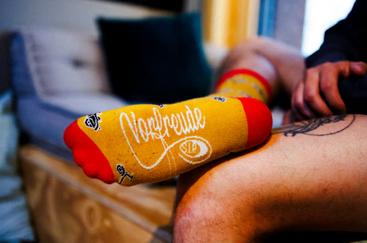 Calzini SIP con motivo VESPA misura: 41-46 ARANCIO