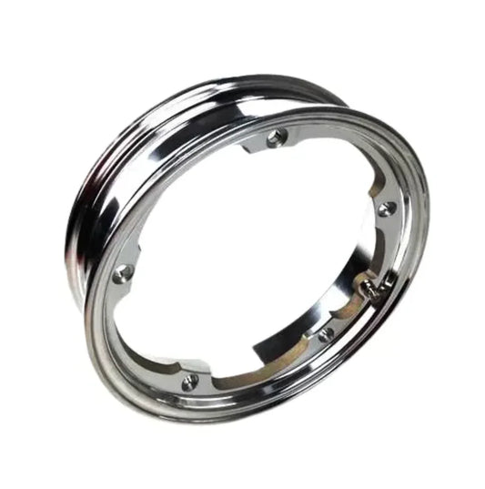 Coppia Cerchio In Lega Tubeless VMC 2.10 - 10 Argento Per Vespa - RICAMBI VESPA A.P.F.