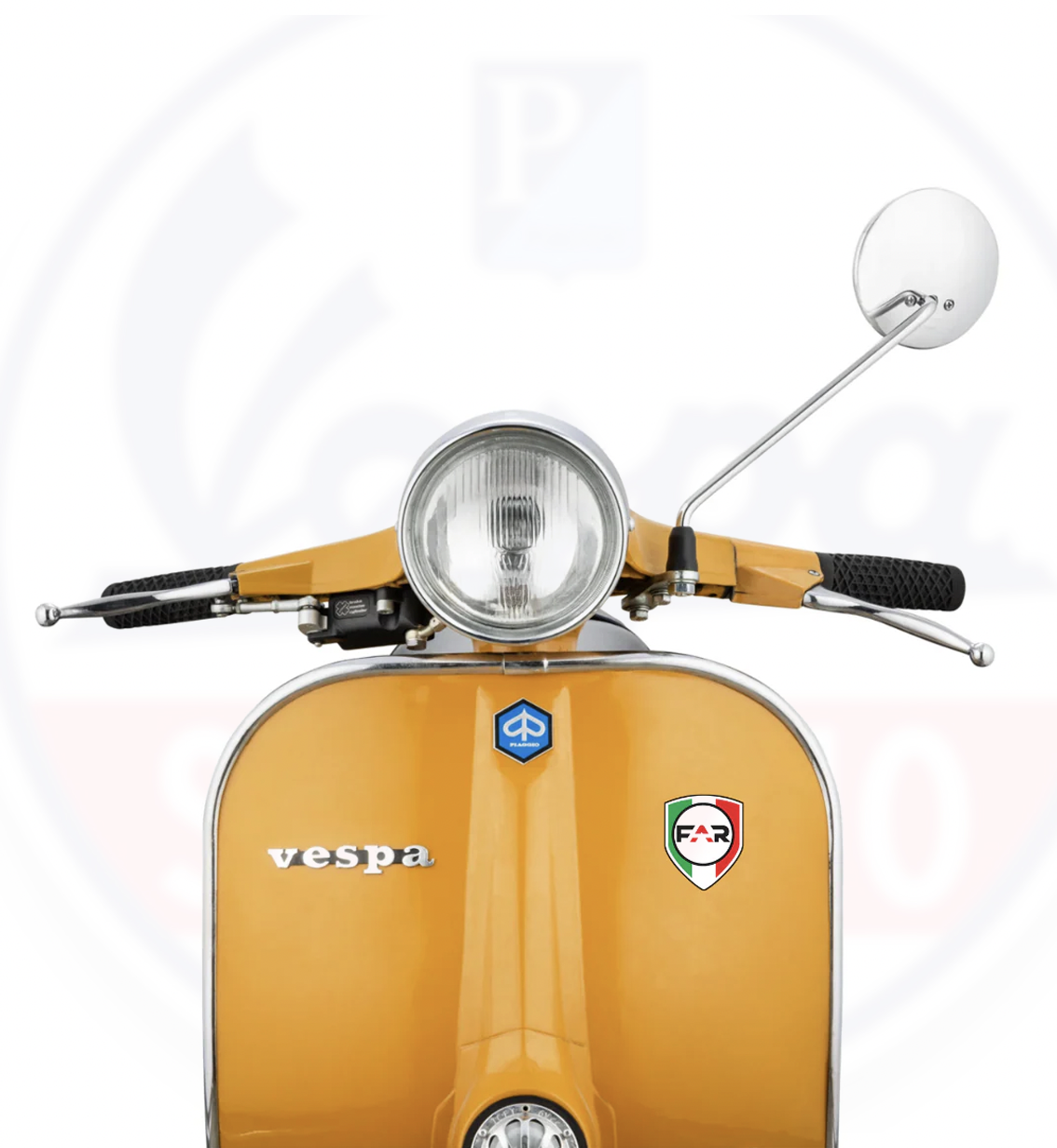 Specchietto Vespa Retrovisore Sinistro Cromato Universale Vespa Vintage