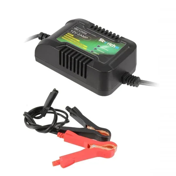 CARICABATTERIA SKYRICH Batterie al Litio e Acido - RICAMBI VESPA A.P.F.