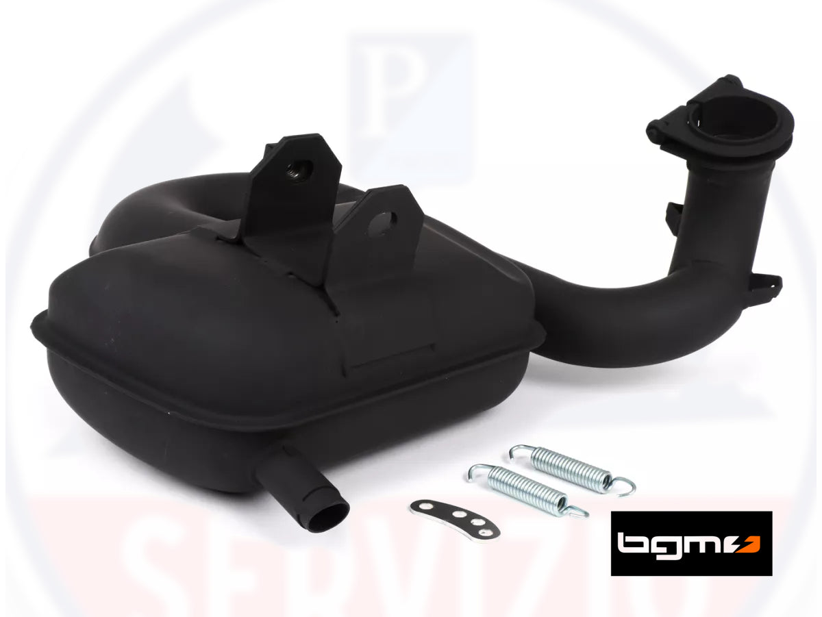 Marmitta Scarico BGM PRO BigBox Touring V2 BBT2 per Vespa PX200 e Rally 200