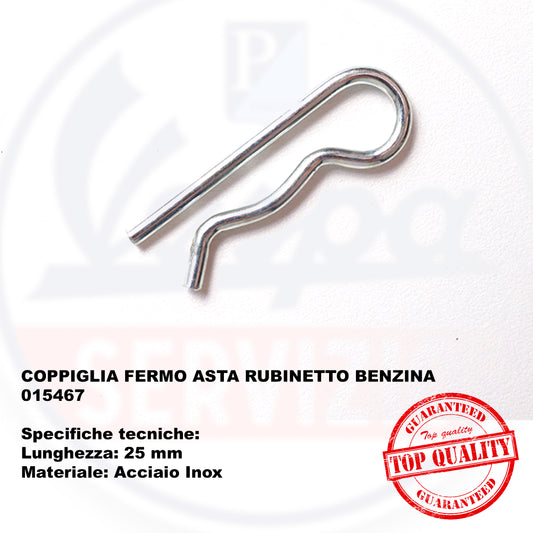 COPPIGLIA FERMO ASTA RUBINETTO BENZINA  015467