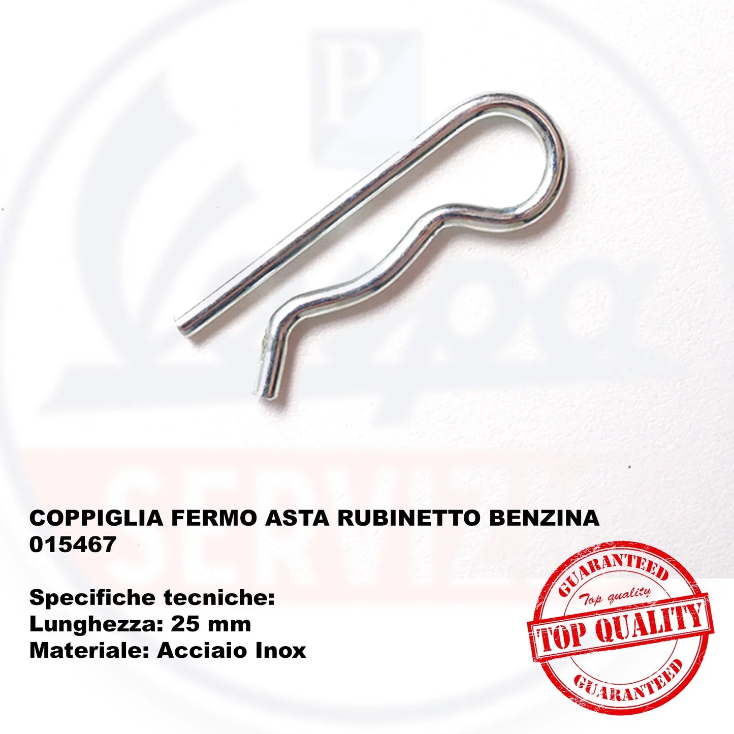 COPPIGLIA FERMO ASTA RUBINETTO BENZINA 015467 - RICAMBI VESPA A.P.F.