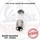 BA20D 12v halogen lampadina ALOGENA 25/25w biluce per VESPE e AUTO D'EPOCA - RICAMBI VESPA A.P.F.
