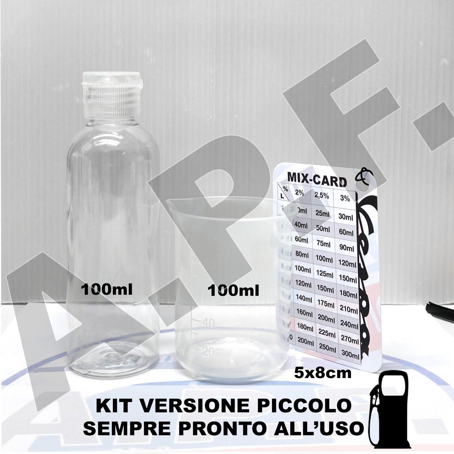 il kit del Piccolo Vespista - olio miscela VESPA