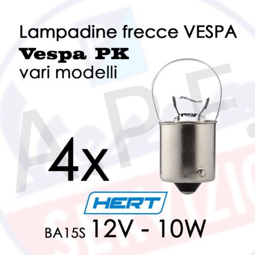 LAMPADINE FRECCE VESPA PK vari modelli pk
