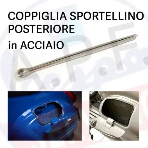 coppiglia vespa sportellino bauletto posteriore - tutte vespa con sportellino - - RICAMBI VESPA A.P.F.