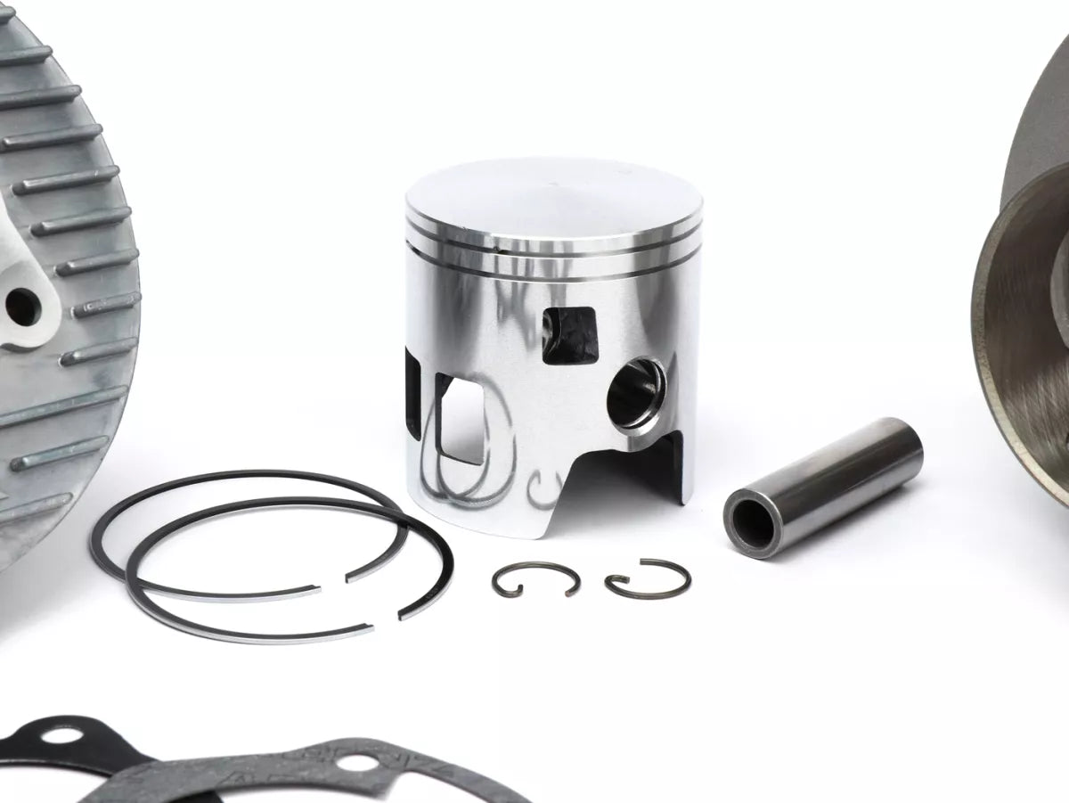 Kit pistone con fasce e spinotto per motore Vespa Piaggio
