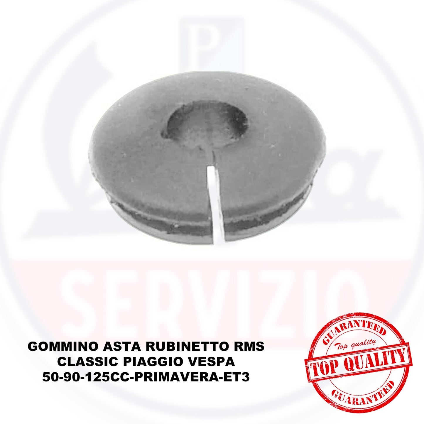 GOMMINO ASTA RUBINETTO PIAGGIO VESPA 50-90-125CC-PRIMAVERA-ET3 - GRIGIO