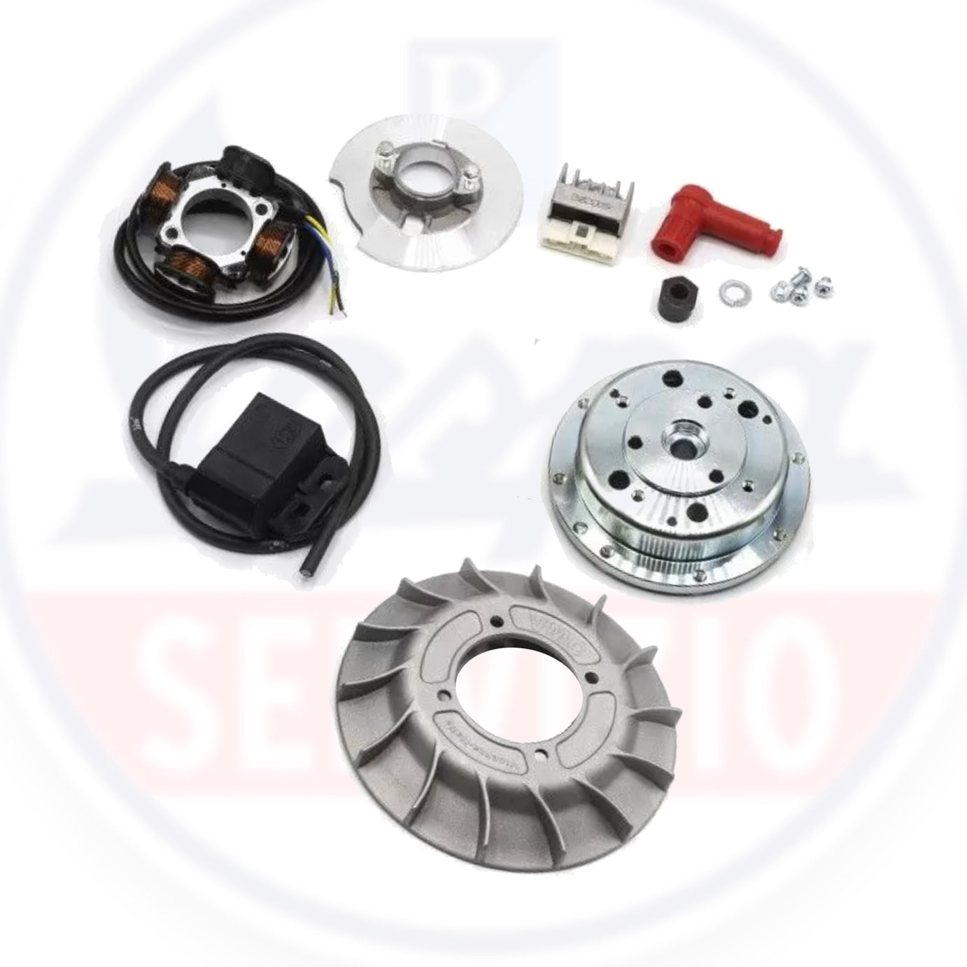 Accensione Elettronica VMC Cono 19 CNC Per Vespa 50 Special / ET3 / Primavera / PK50-125