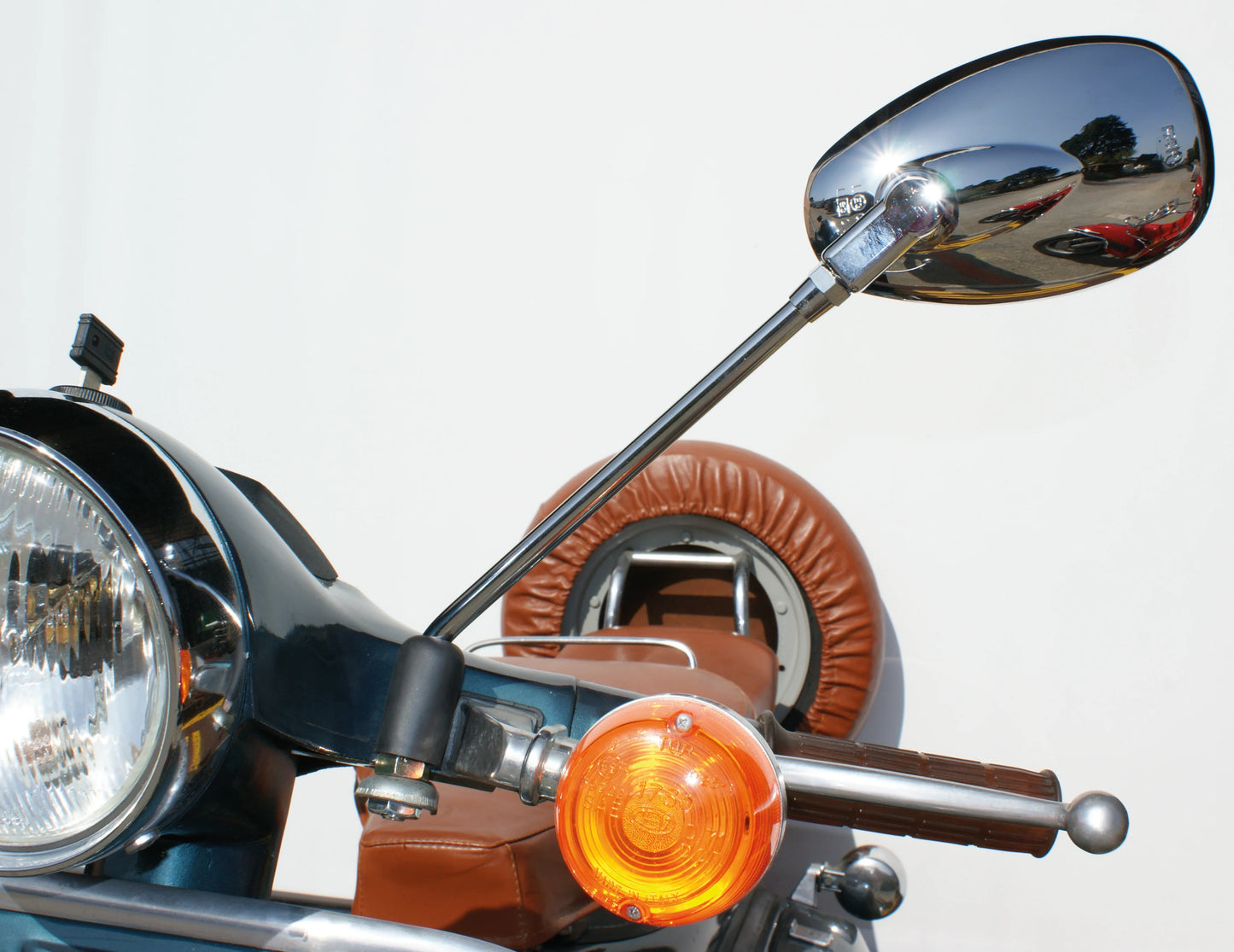Retrovisore SX/DX per Vespa Piaggio d'Epoca – Cromato 5 Strati FAR 7088