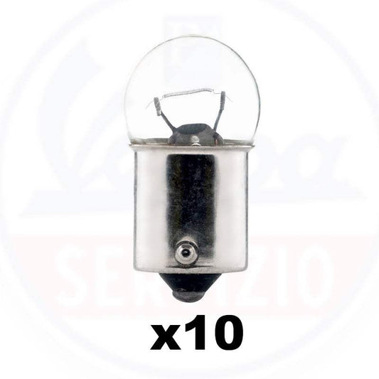 BA15S 10 Lampadine faro Vespa vari modelli