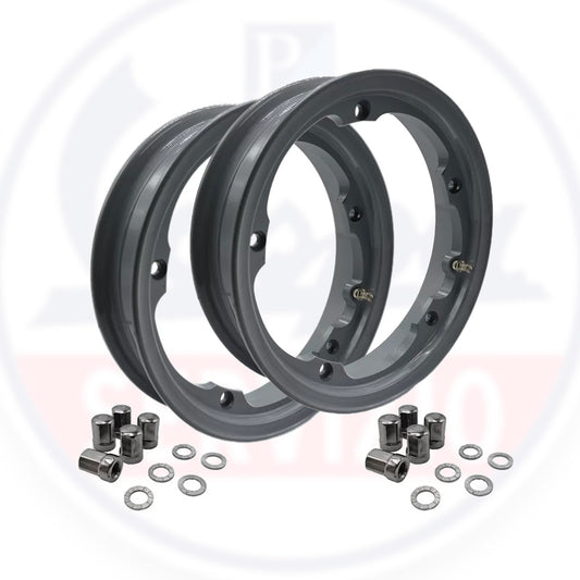 Cerchi In Lega Tubeless VMC 2.10 - 10 Grigio Pastello Per Vespa