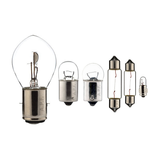 Lampadine Vespa GTR - imp. a 6v - 6 lampadine - kit Anti Annerimento