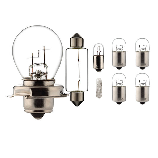 Lampadine Vespa PK 50 - PK 50 S kit completo, anti annerimento