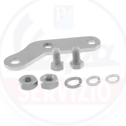 Kit staffa di fissaggio con bulloni e dadi per Vespa Piaggio