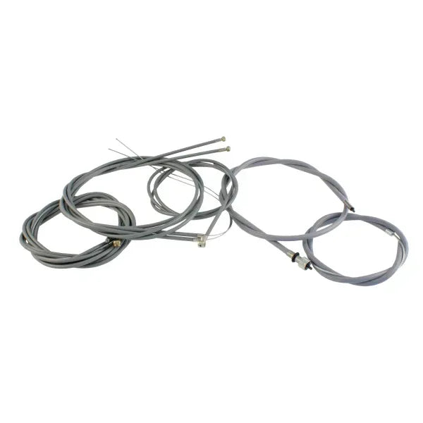 KIT CAVI TRASMISSIONE TEFLON PIAGGIO VESPA PX E ARCOBALENO 125-150-200CC - RICAMBI VESPA A.P.F.