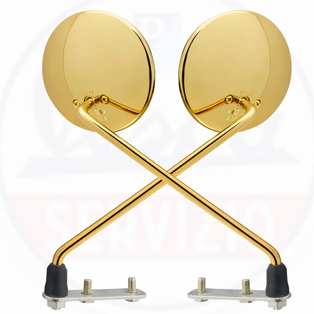 SPECCHIETTI RETROVISORI VESPA PIAGGIO ORO