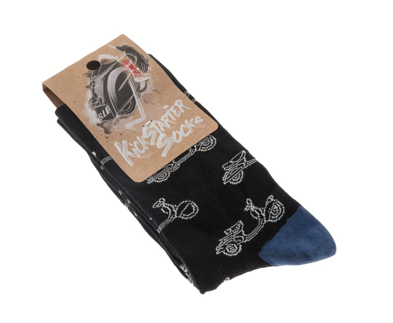 Calzini SIP con motivo VESPA  misura: 41-46 NERO