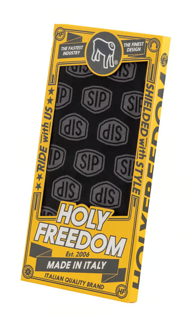 ParaCollo ScaldaCollo Foulard HOLY FREEDOM SIP Tape Logo misura: 24cmx50cm