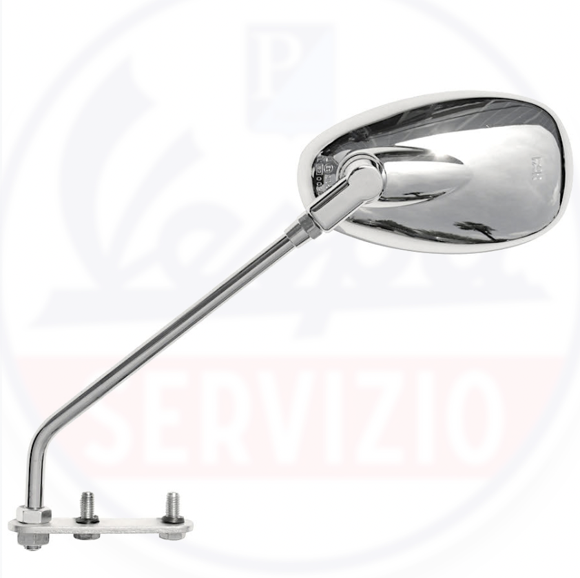 Retrovisore SX/DX per Vespa Piaggio d'Epoca – Cromato 5 Strati FAR 7088