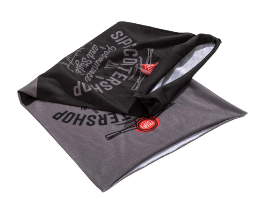 ParaCollo ScaldaCollo VESPA Foulard HOLY FREEDOM SIP Destination misura: 24cmx50cm Grigio/Nero