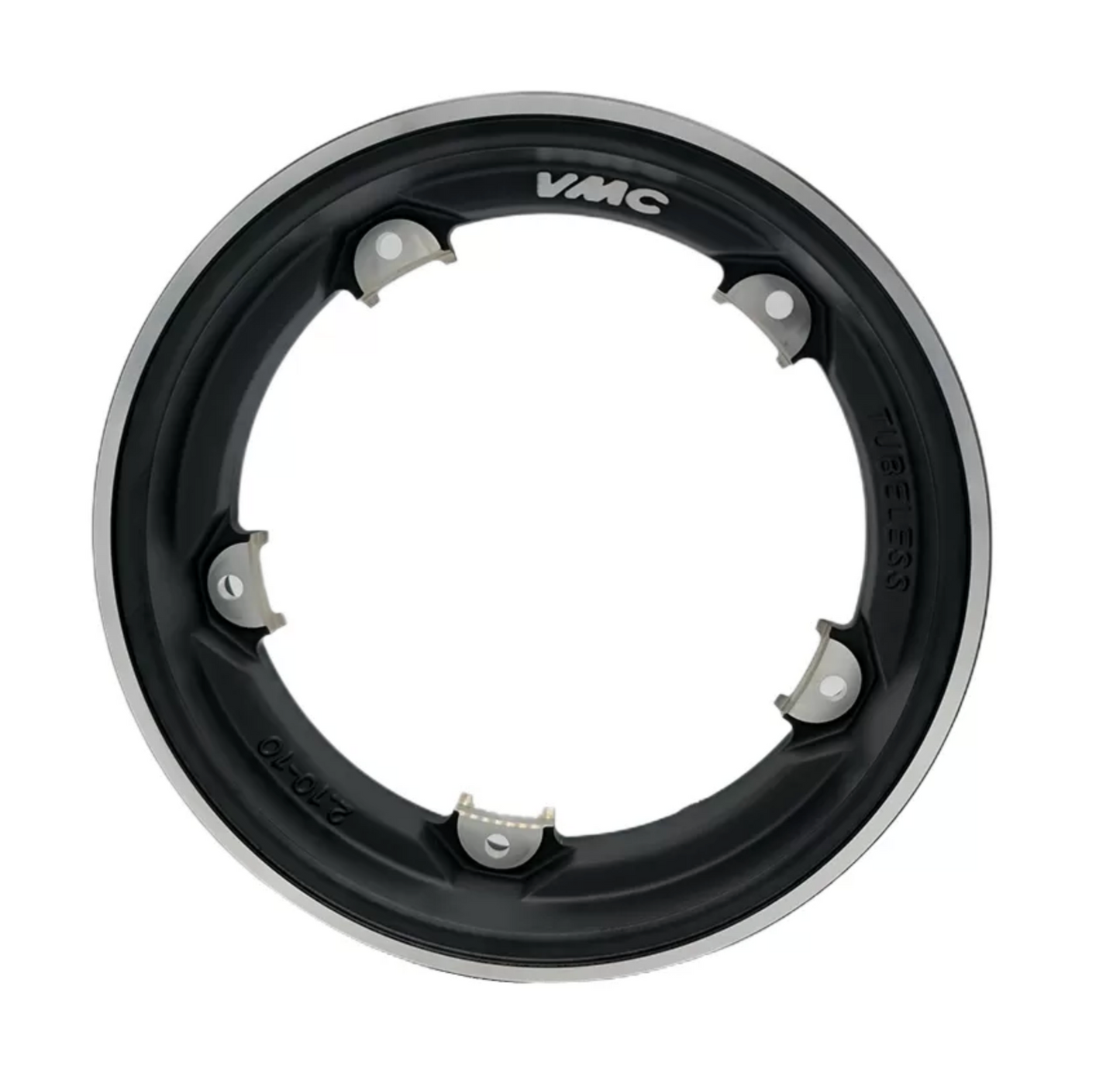 Cerchi Tubeless VMC 2.0 per Vespa Vintage - Easy Fitting - Nero