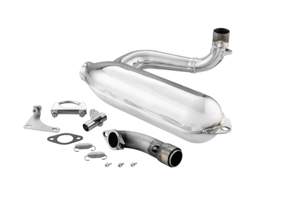 Marmitta VMC SILURO SPORT per Vespa Small frame - scarico diam. 32mm