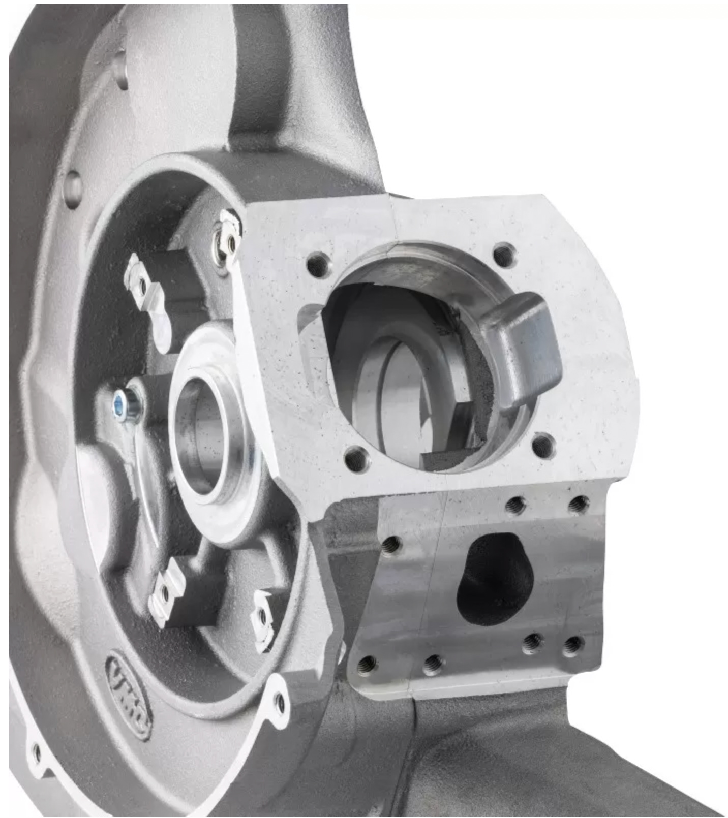 Carter motore VMC X1 mod. VALVOLA ROTANTE e VALVOLARE per Vespa small frame 50-125 ET3 PK50-125