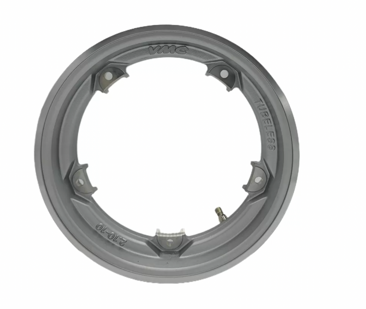Cerchi Tubeless VMC 2.0 per Vespa Vintage - Easy Fitting - Nero