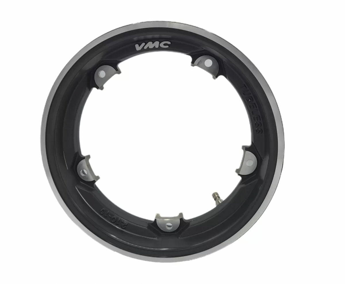 Cerchi Tubeless VMC 2.0 per Vespa Vintage - Easy Fitting - Nero