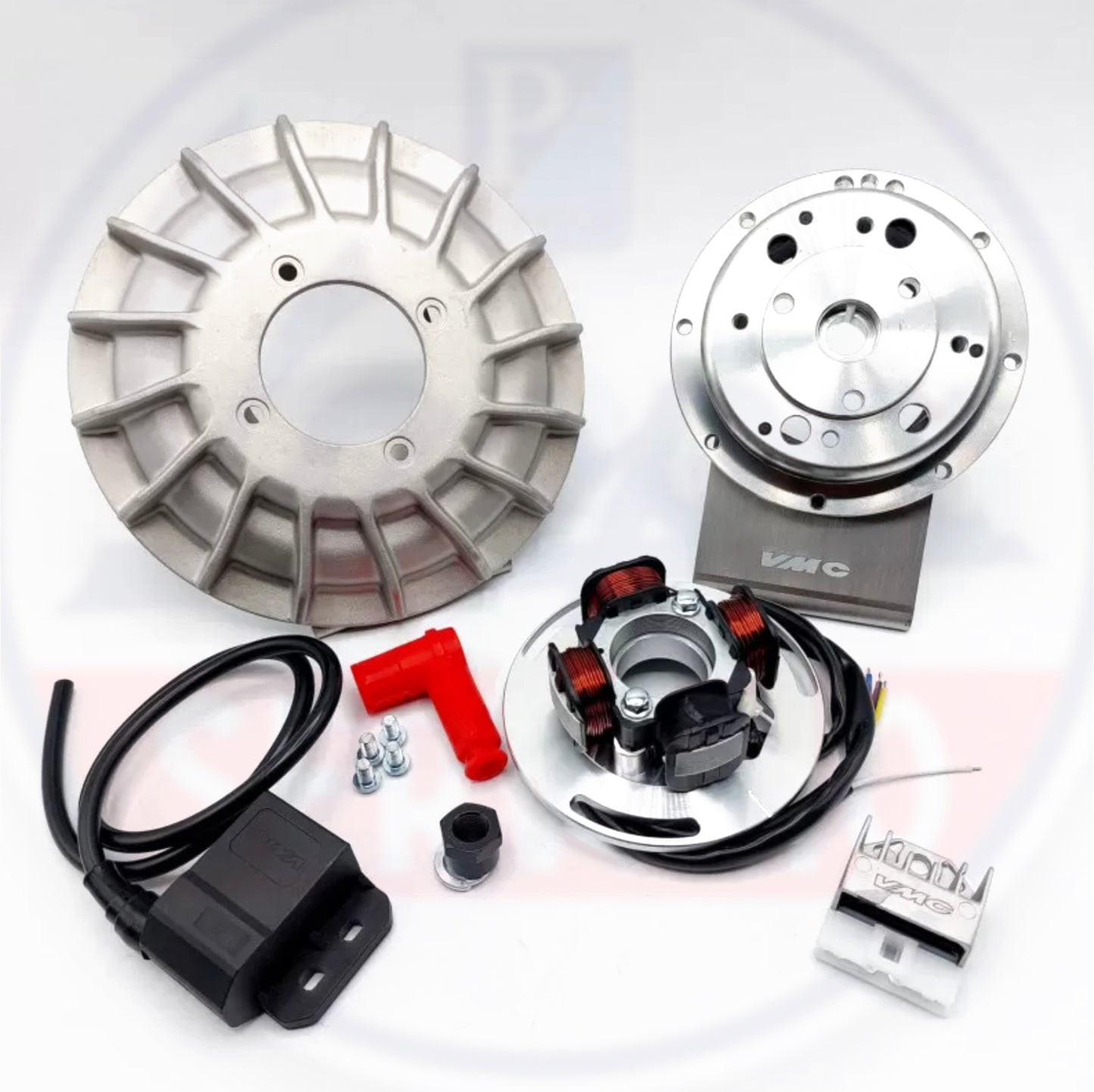 Accensione Elettronica VMC PRECISION Volano CNC Cono 20 Per Vespa Large Frame e PX-PE