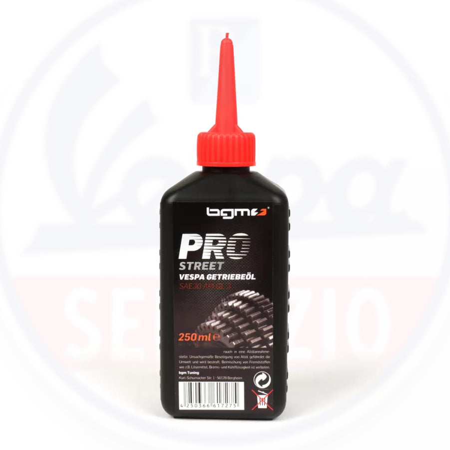 Olio cambio BGM PRO STREET SAE30 API GL3 per Vespa 250 ml
