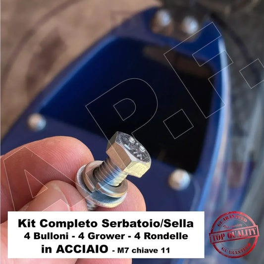 VITI BULLONI SERBATOIO e SELLA VESPA scegliere il tipo in tendina menù - RICAMBI VESPA A.P.F.