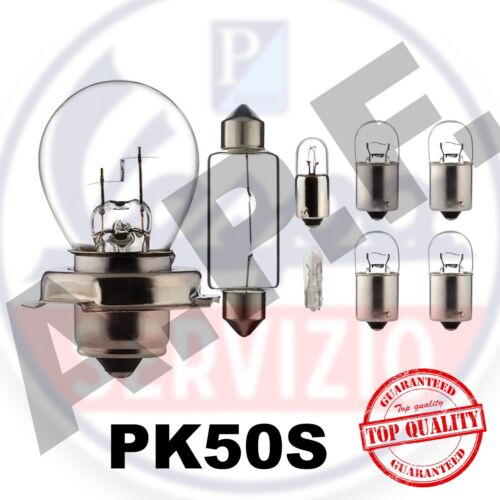 LAMPADE LAMPADINE VESPA PK 50 - PK 50 S kit completo, anti anneramento